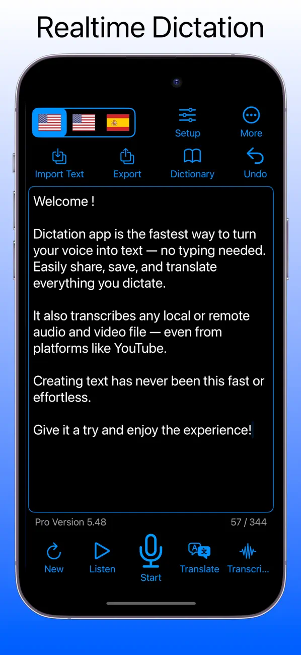Voice Memo Dictation to Text screenshot 3