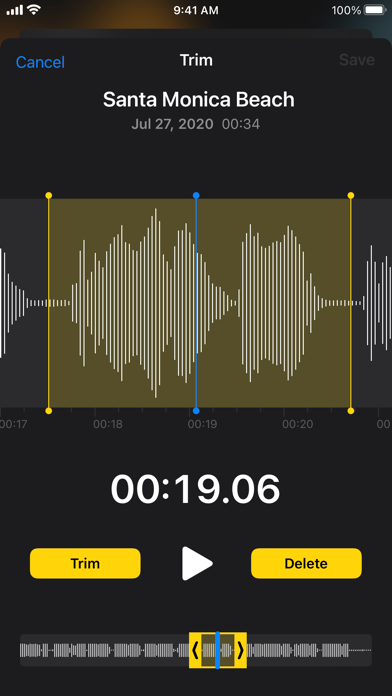 Voice Memos screenshot 3