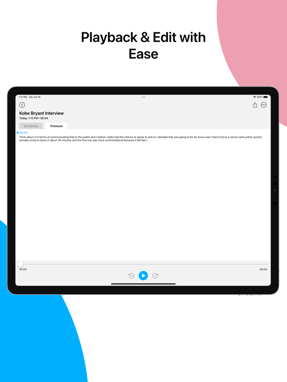 Voice Notes‎ screenshot 1