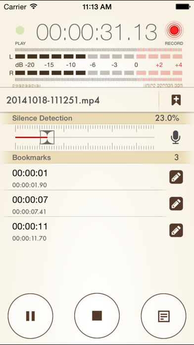 Voice Record Pro 7 screenshot 4