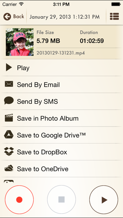 Voice Record Pro 7 screenshot 2