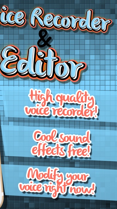 Voice Recorder and Editor – Best Voice Changer and Ringtone Maker with Cool Sound Effects screenshot 4