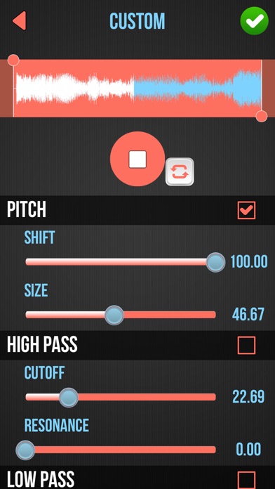 Voice Recorder and Editor – Best Voice Changer and Ringtone Maker with Cool Sound Effects screenshot 3