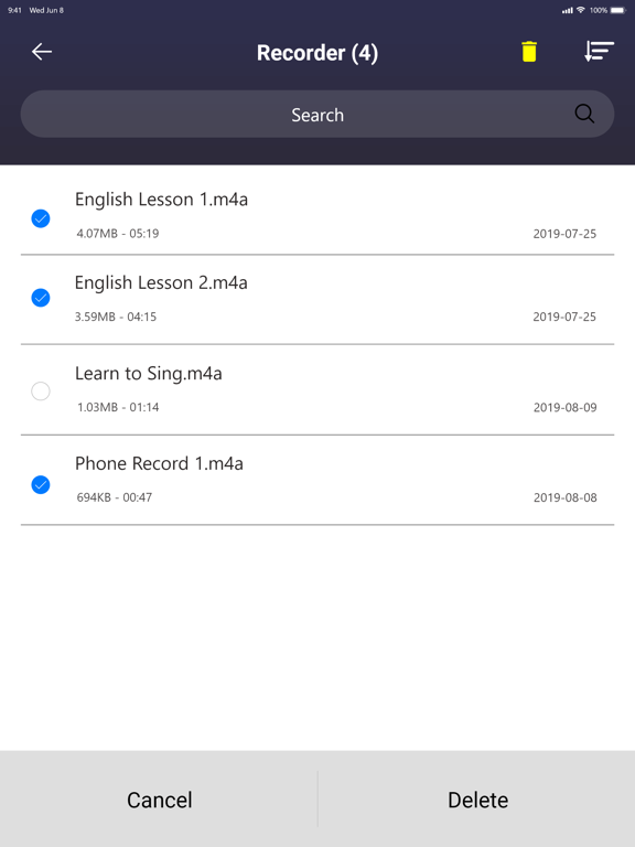 Voice recorder: Audio editor screenshot 5