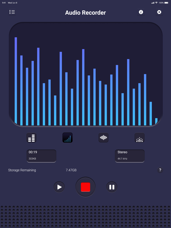 Voice recorder: Audio editor screenshot 6
