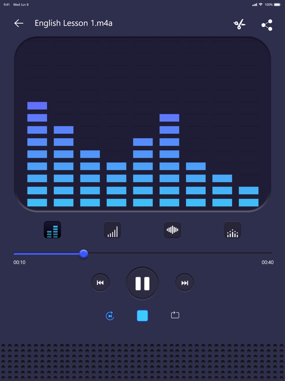 Voice recorder: Audio editor screenshot 7