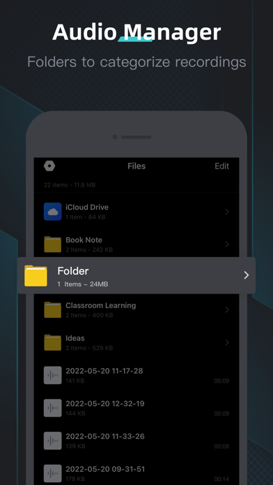 Voice Recorder, Audio Memos screenshot 1