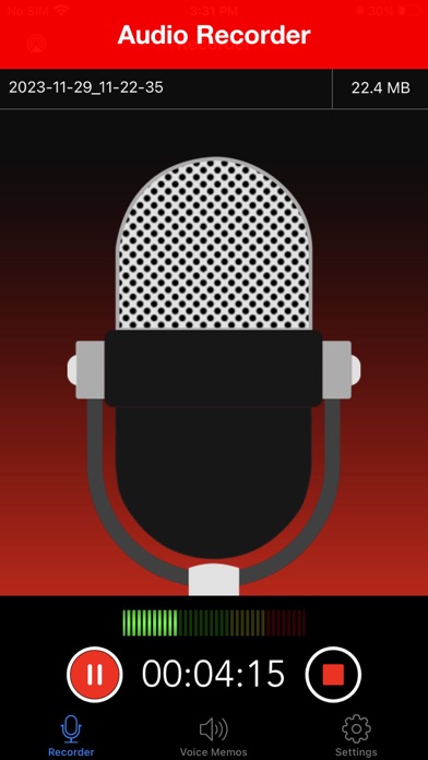Voice Recorder Lite: Record HD screenshot 5