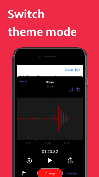 Voice Recorder - Memo + Editor screenshot 1