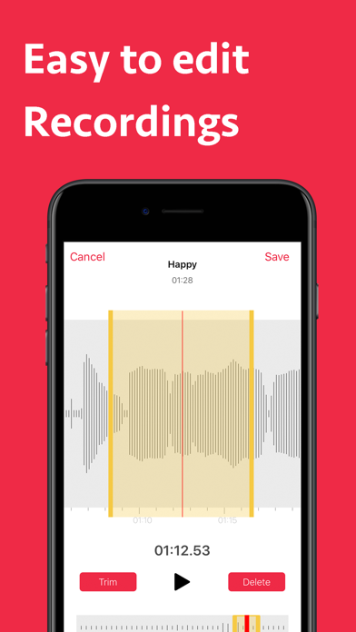 Voice Recorder - Memo + Editor screenshot 3