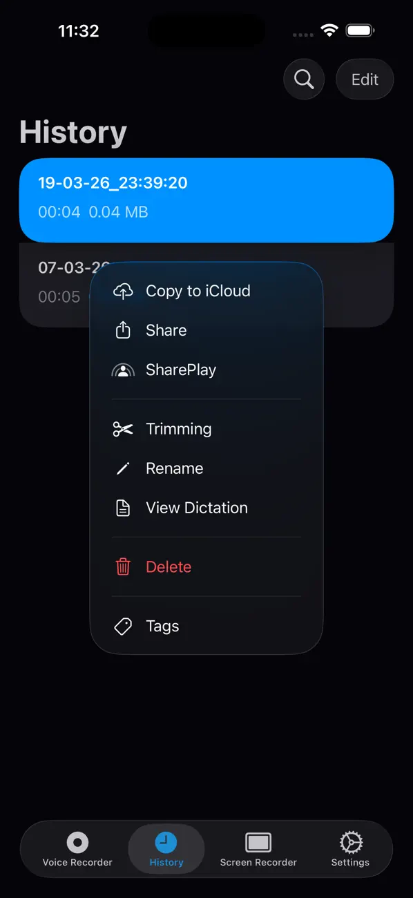 Voice Recorder, Voice Memos ® screenshot 2
