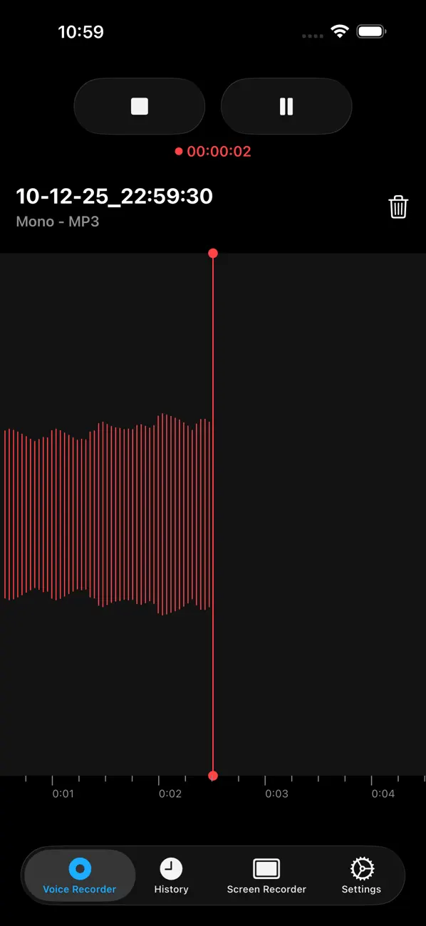 Voice Recorder, Voice Memos ® screenshot 5