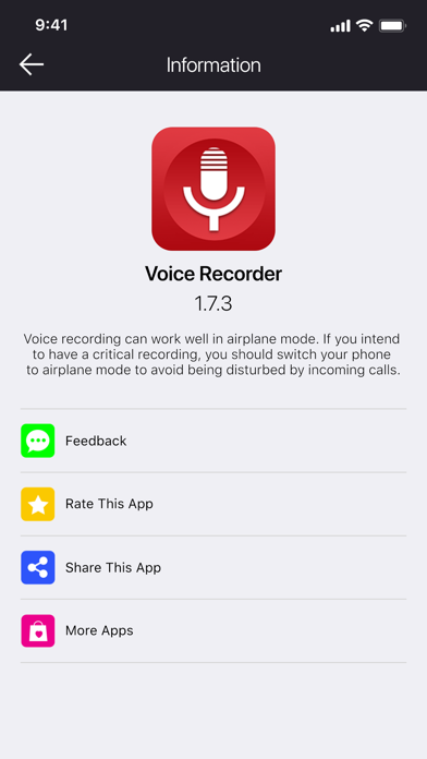 Voice recorder - Voz screenshot 1