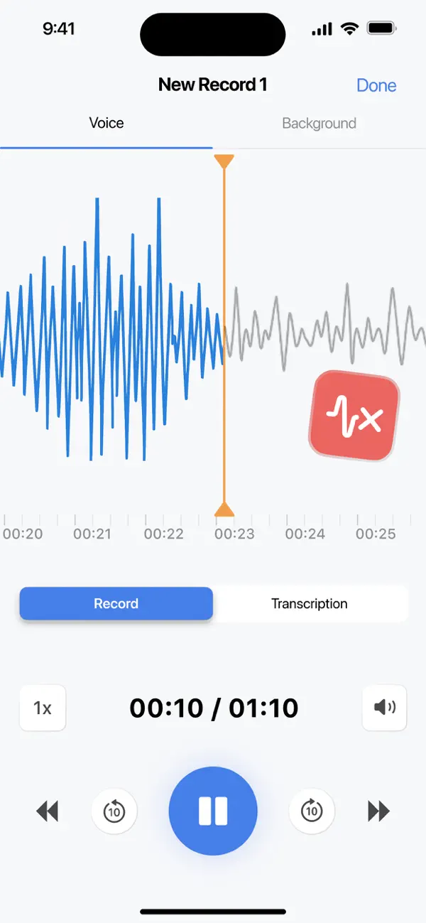 Voice Recorder－Audio Memos Арр screenshot 2