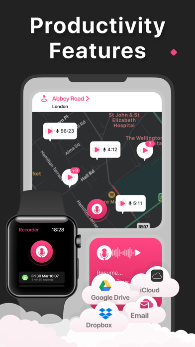 Voice to Text Dictation VoxRec screenshot 2