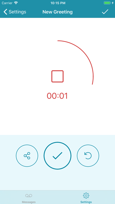 Voicemail for BroadWorks screenshot 1