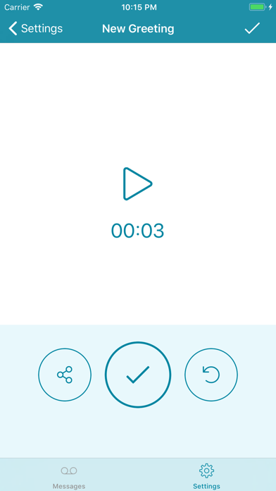 Voicemail for BroadWorks screenshot 2