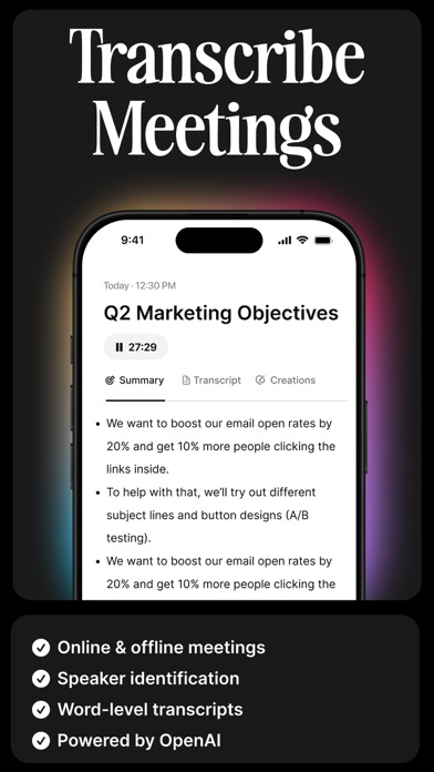 Voicenotes AI Notes & Meetings screenshot 6
