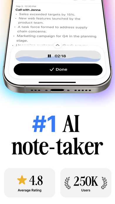 Voicenotes AI Notes & Meetings screenshot 7