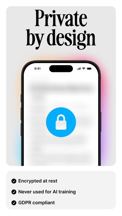 Voicenotes AI Notes & Meetings screenshot 1