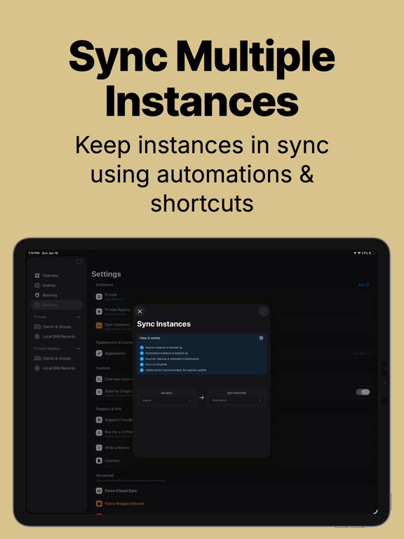 Void: Pi-hole Manager screenshot 2