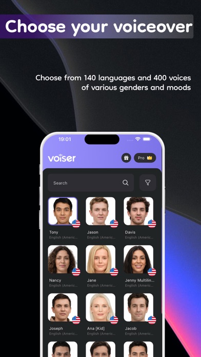 Voiser AI Text to Speech (TTS) screenshot 1