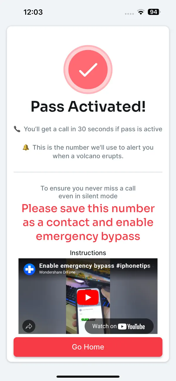 Volcano Call screenshot 3