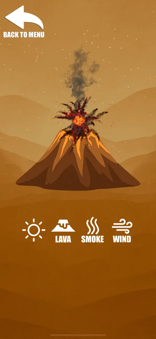 Volcano Eruption Simulator screenshot 3