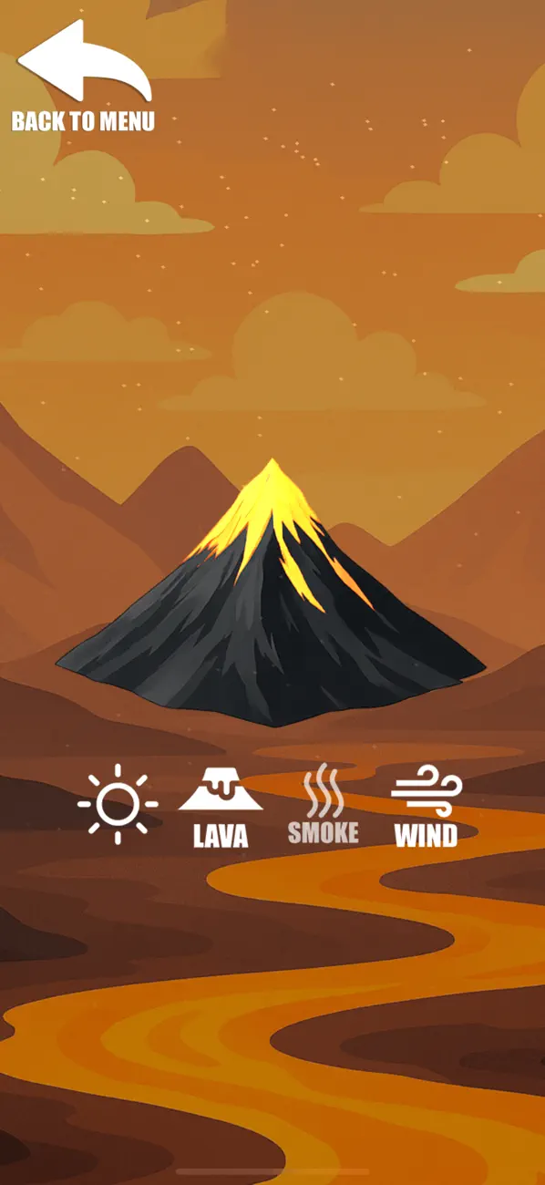 Volcano Eruption Simulator screenshot 1