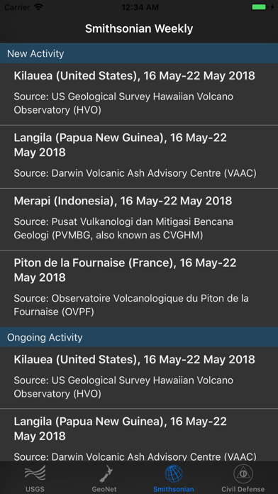Volcano Updates screenshot 4