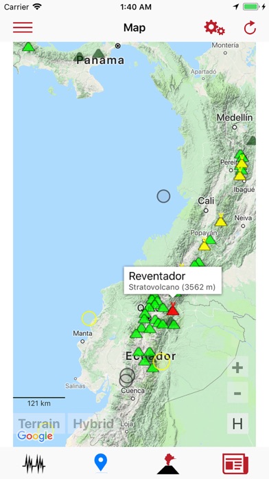 Volcanoes & Earthquakes screenshot 3