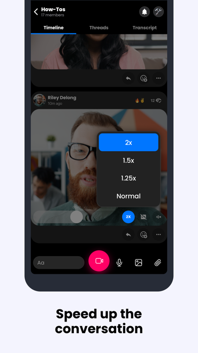 Volley - Video Messaging screenshot 2