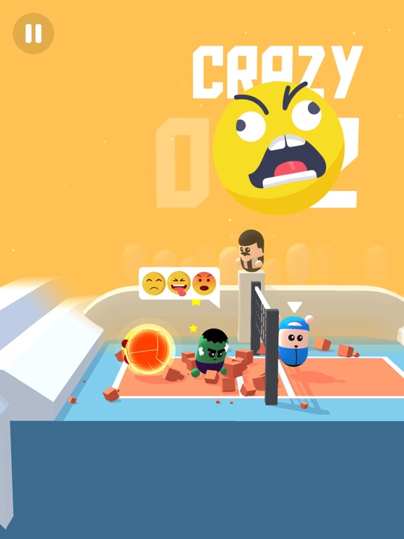 Volleyball Game - Volley Beans screenshot 1