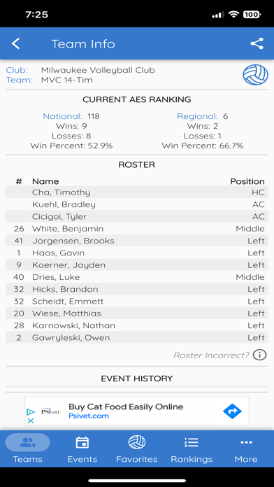 Volleyball Hub screenshot 8