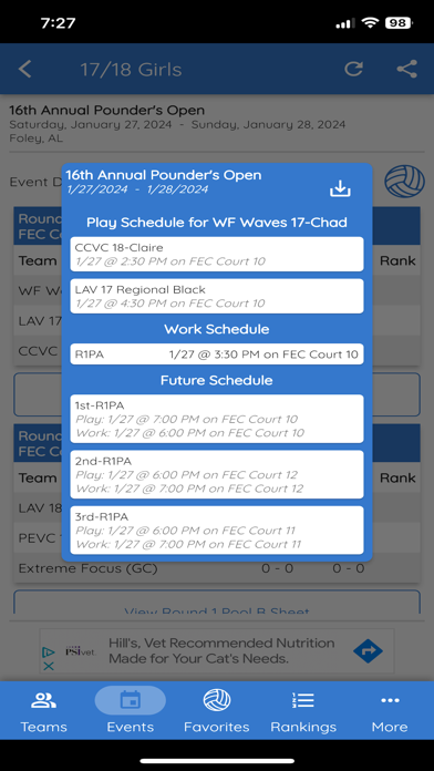 Volleyball Hub screenshot 3