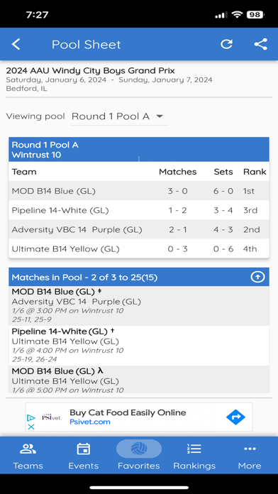 Volleyball Hub screenshot 4