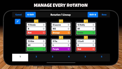 Volleyball Rotations screenshot 2