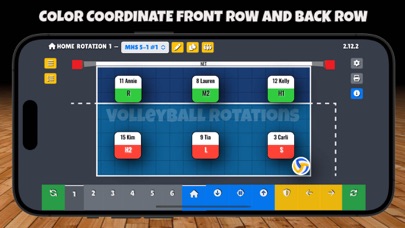 Volleyball Rotations screenshot 4