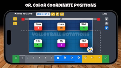 Volleyball Rotations screenshot 3