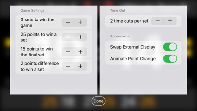 Volleyball Score Panel screenshot 1