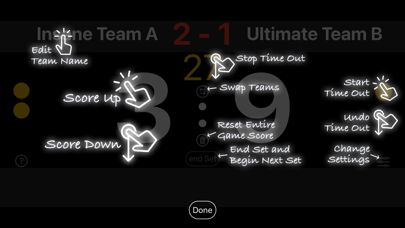 Volleyball Score Panel screenshot 2