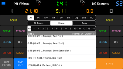 Volleyball Scorebook + Stats screenshot 4
