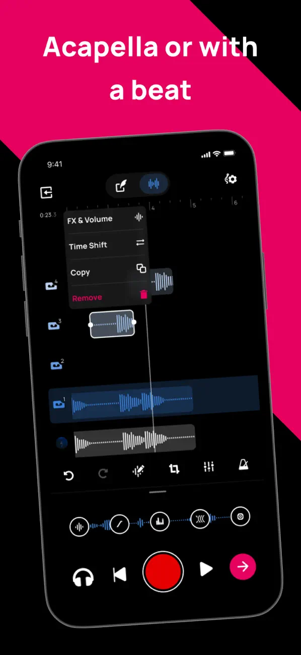Voloco: Vocal Recording Studio screenshot 3