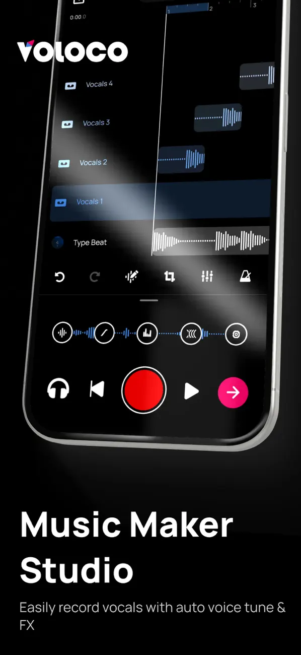 Voloco: Vocal Recording Studio screenshot 6