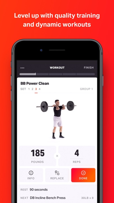 Volt: Gym & Home Workout Plans screenshot 7