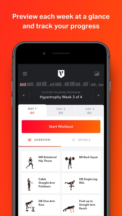 Volt: Gym & Home Workout Plans screenshot 3