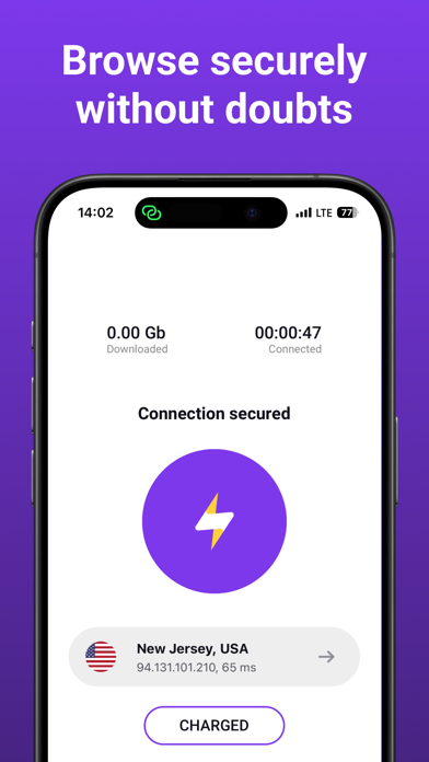 Volt VPN - Tunnel Fast Secure screenshot 4
