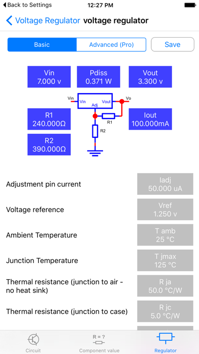 Voltage Regulator screenshot 3
