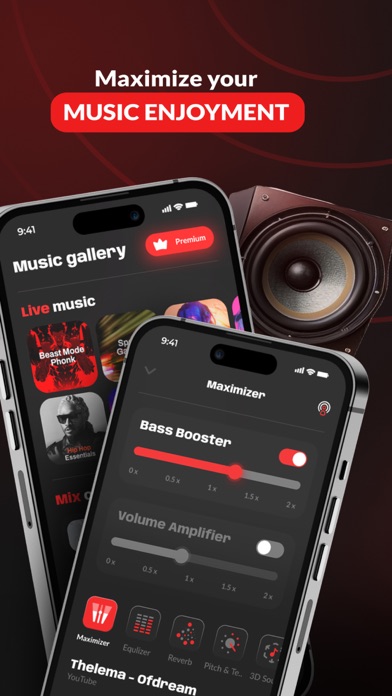 Volume, Bass Booster: Music EQ screenshot 4
