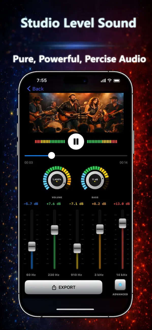 Volume Booster • Bass Booster screenshot 3